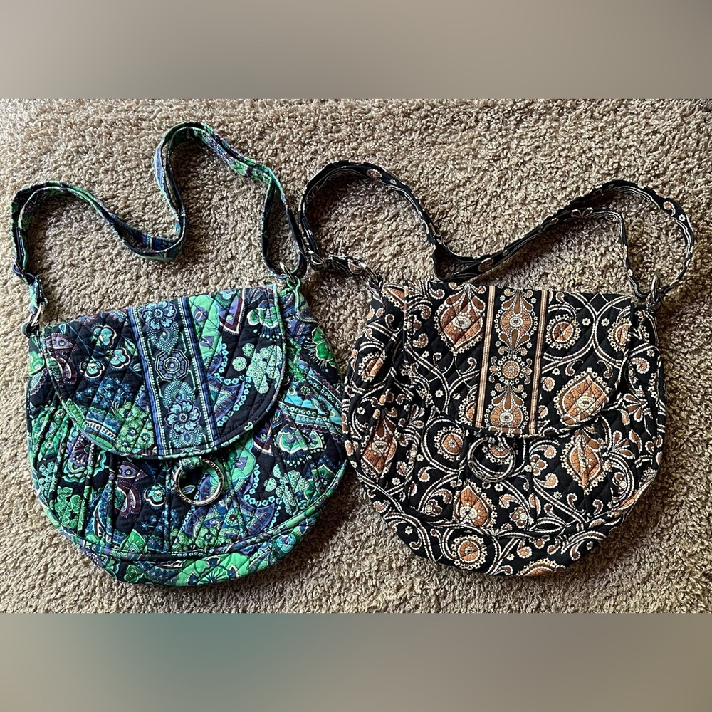 EUC 2 VERA BRADLEY CROSSBODY BAGS BUNDLE